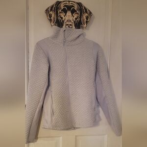 New Balance heat loft quilted royal running jacket size large